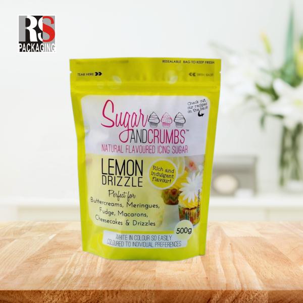 Heavy Duty Clear Poly Nylon Vacuum Seal Pouch Bags With Tear Notch For Food Packaging