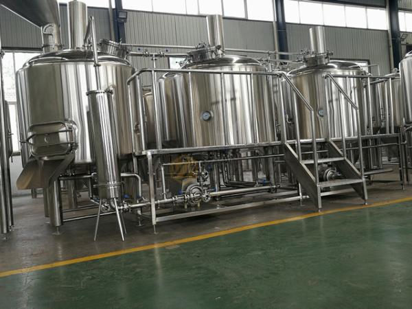 Turn Key 1000l Micro Beer Brewing Equipment Steam Heating Ce Iso Approval