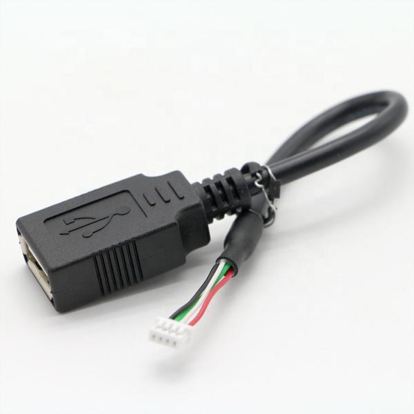 Asamblea USB A Femenino a JST 2 3 4 Pin PH XH 1,0 mm 1,25 mm 1,5 mm 2,0 m Cable de alambre de empuje