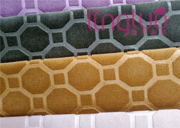Tela estofando do sofá do jacquard da sarja do projeto da resistência de abrasão