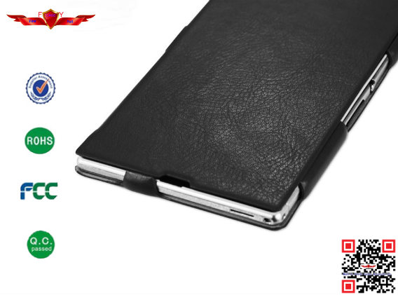 Ultra Thin Import Italy Flip Leather Cover Case For Sony Xperia Z Ultra XL39H Multi Color
