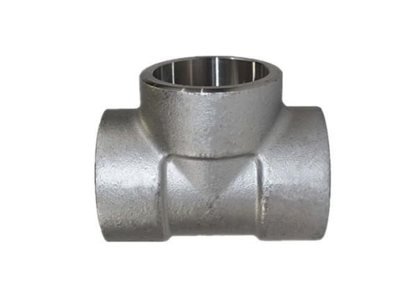 Carbon Steel Socket Weld Tube Fittings Equal Tee / Unequal Tee ASME B16.11