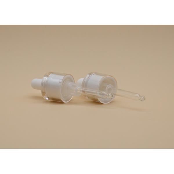 Капельница эфирного масла двойной стены акриловая, прочная стеклянная капельница медицины