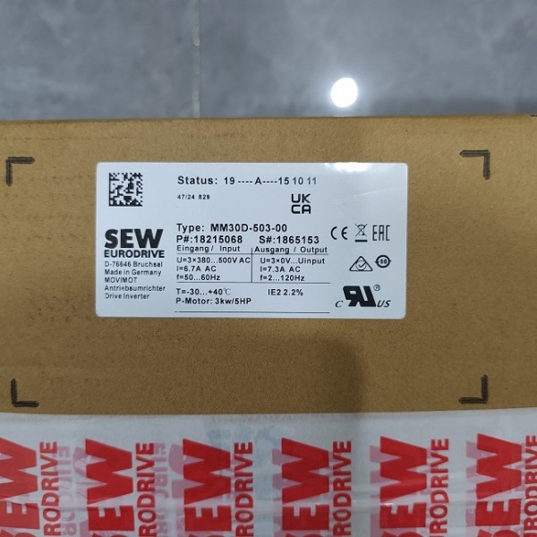 MM30D-503-00 18215068 SEW MOVIMOT® Drive Module - 30kW Industrial Motor Controller