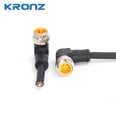 Industrial Automation Circular 7/8 Connectors Thread Type Unhielded Connectors