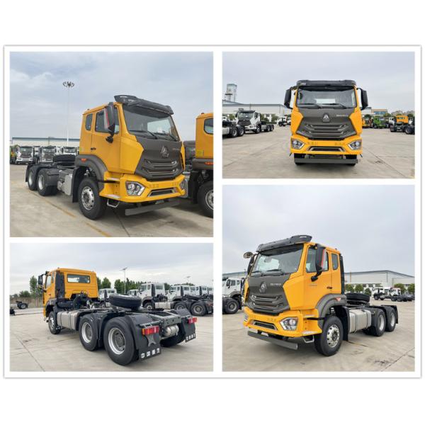 Sinotruk How Hohan 6X4 371HP RC Tractor Truck Mirrors Head for and 3.36 Speed Ratio