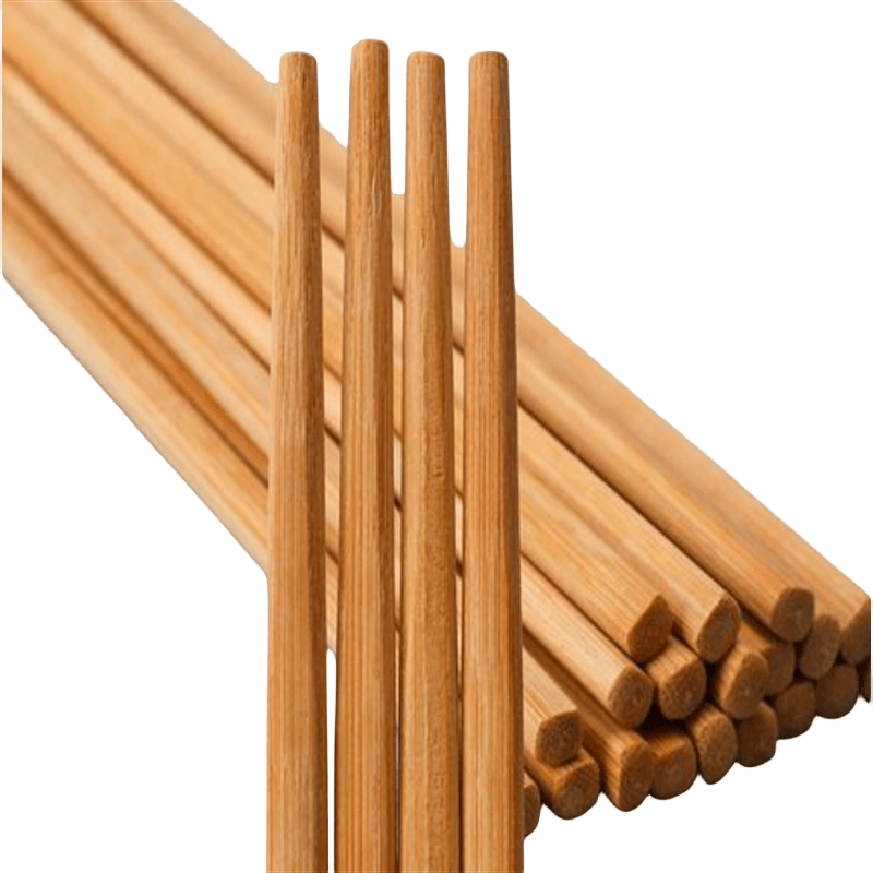 Baguettes jetables en bambou carbonisé pour sushis, style moderne, pour repas à la maison/restaurant/hôtel