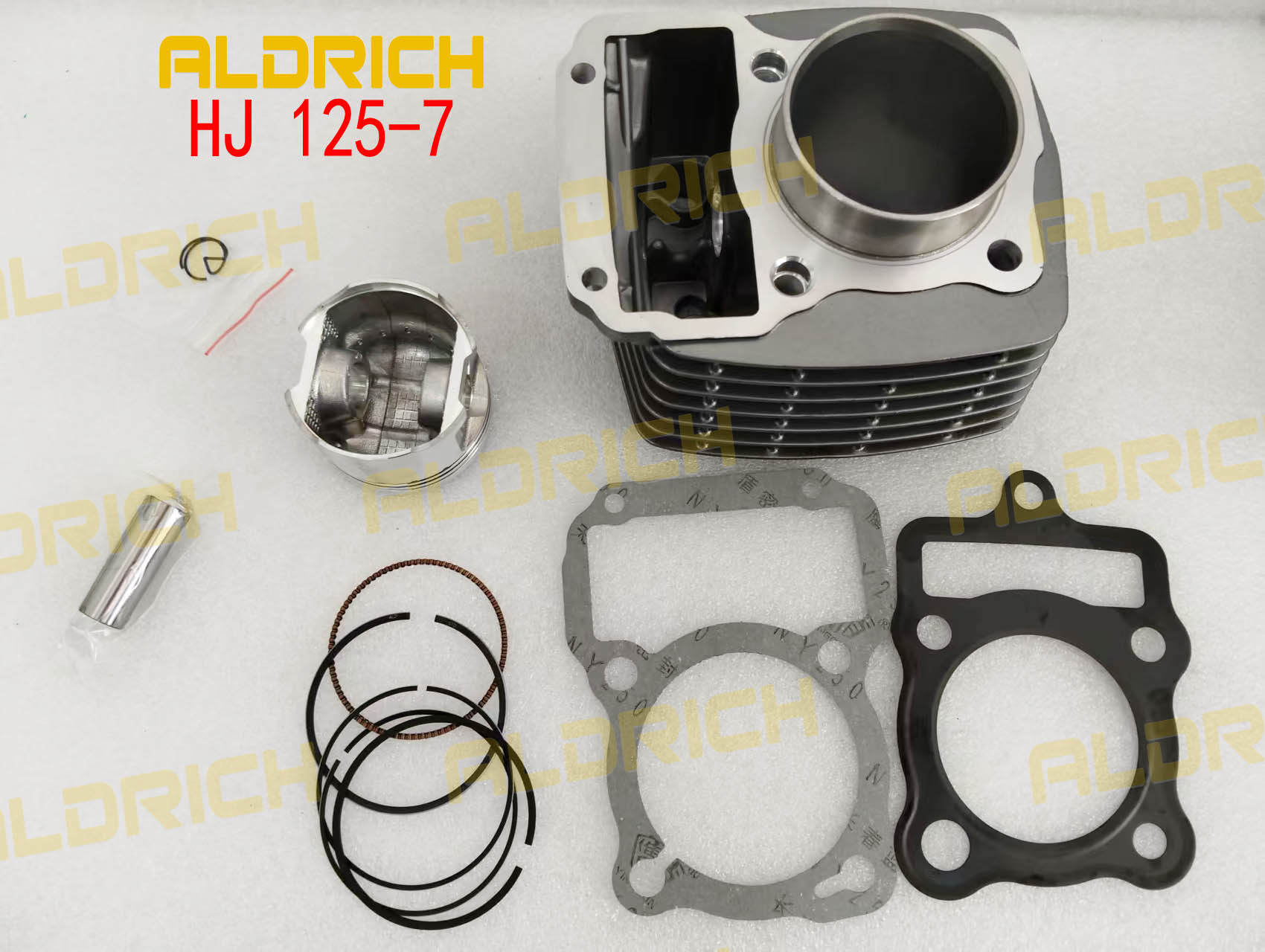 HJ 125-7 Cylinder Kit High Performance Motorcycle Engine Cylinder Set with Piston Rings Gaskets for Suzuki HJ125 Spare Parts