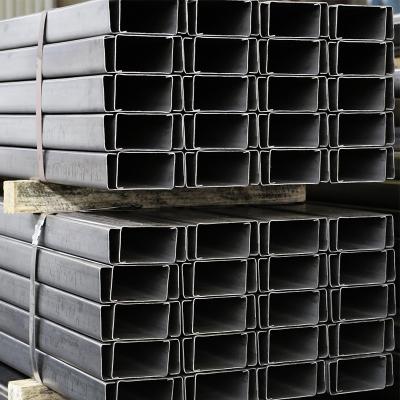 A36 Standard Galvanized C Channel Steel U Channel Sizes  HDG Surface