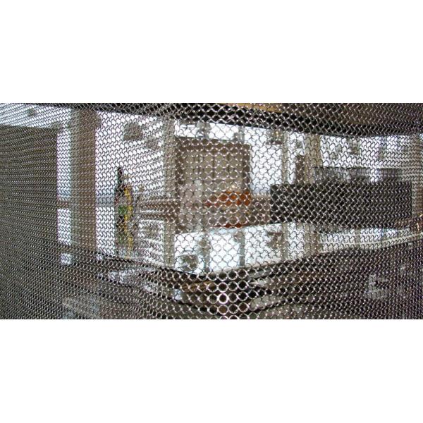 Stainless Steel Chainmail Ring Curtains 1-3mm Wire Diametar Customizable