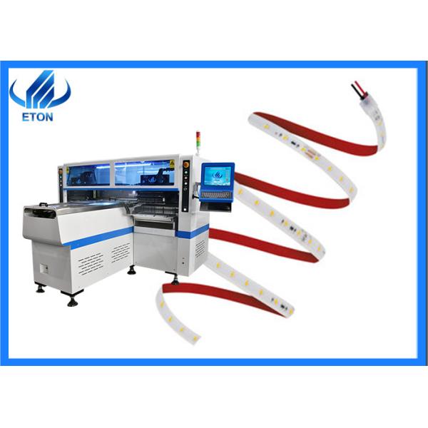 Automatic feeding dual arm flexible strip light 68 head highspeed pick and place machine