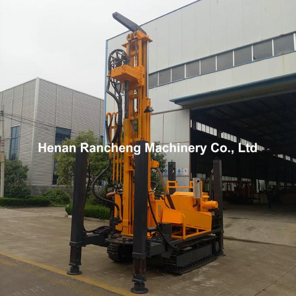 76KW Engine Water Well Drilling Machine 260m Depth Water Drilling Equipment