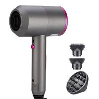 Un sèche-cheveux électrique de 1500 watts avec 3 accessoires multifonctionnels pour une coiffure parfaitement lisse