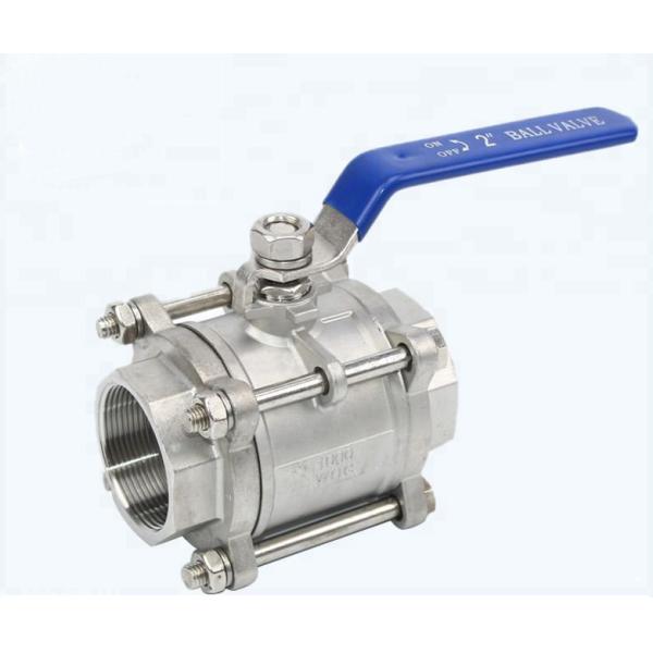 DIN Standard Wafer Ball Valve Stainless Steel Direct Mount Medium Pressure