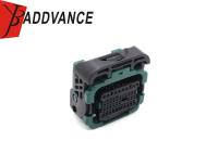Alojamento impermeável verde do conector de 51 conectores de Pin Female Sumitomo Automotive ECU
