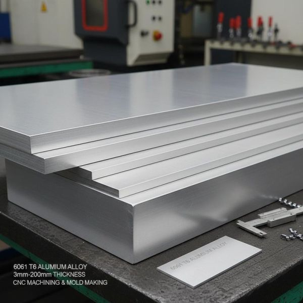 6061 T6 Precision Pre-Stretched Aluminum Alloy Plate with 3mm-200mm Thickness for CNC Machining and Mold Making