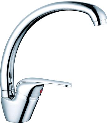 Household Modern Style Kitchen Taps , Kitchen Sink Mixer Faucet