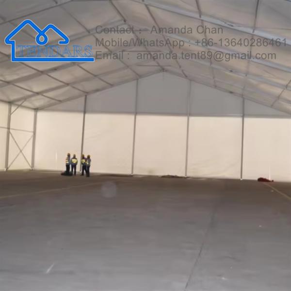 Venda a quente Impermeável custom Alumínio Frame PVC Roof Party/Warehouse/Wedding Tent para venda