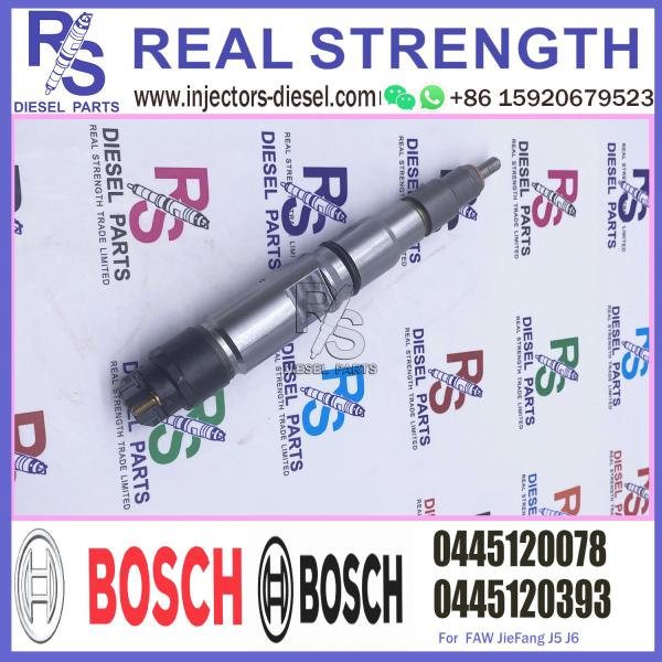 Do motor diesel de Faw do injetor de BOSCH do OEM injetor comum 0445120078 do trilho de Bosch