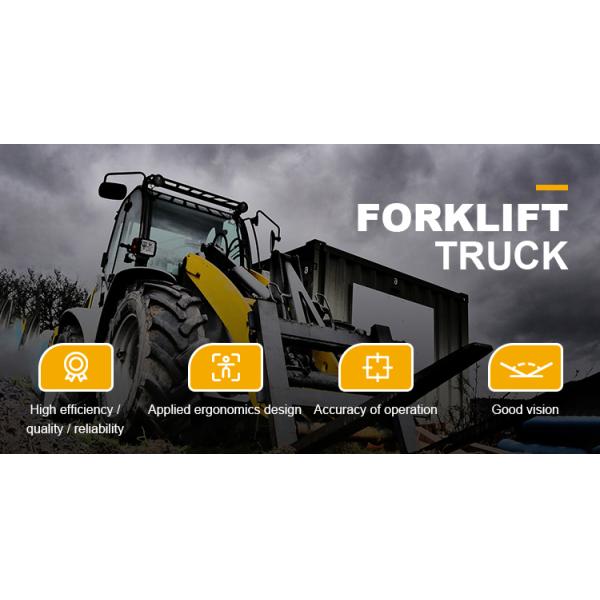 Used 3.8 Ton Forklift with Good Performance and 2540mm Height at Affordable