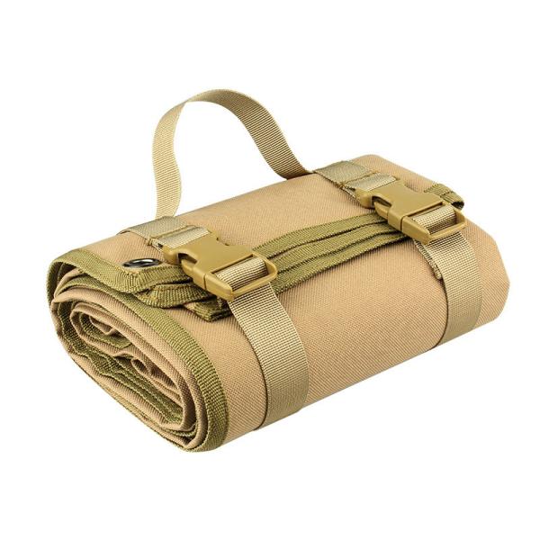 Durable 900D wholesale Outdoor Shooting Mat with molle gear in stock for Hiking Biking Running Walking and Climbing