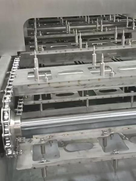 Copper Busbars Automated Ultrasonic Cleaning System With Precision Nozzles Drying Electrical Industry