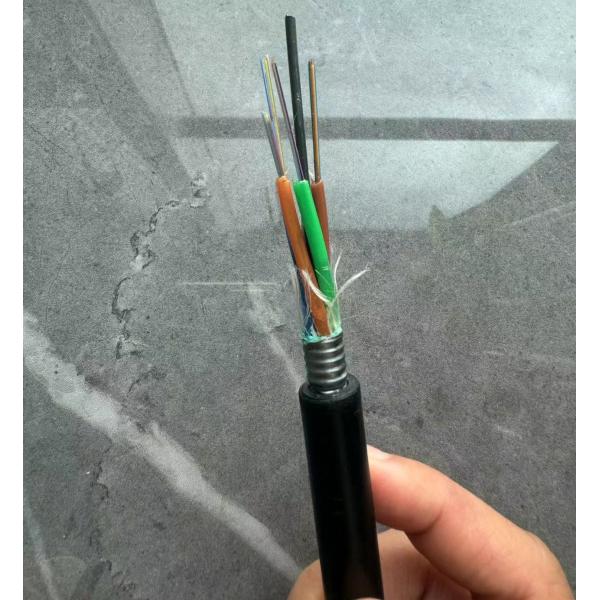 48 Core GYTS G652D Single Mode Outdoor Armoured Fiber Optic Cable