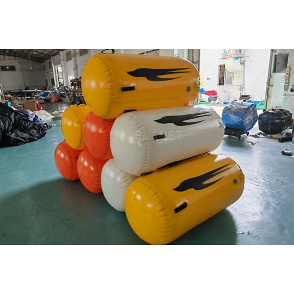 Durable Air Sealed Inflatable Marker Buoy PVC Marine Buoys For Swim