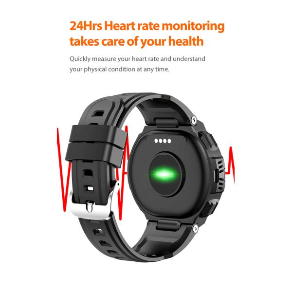 Touch Screen IP67 Waterproof Heart Rate Fitness Tracker Bracelet 5.0 BLE