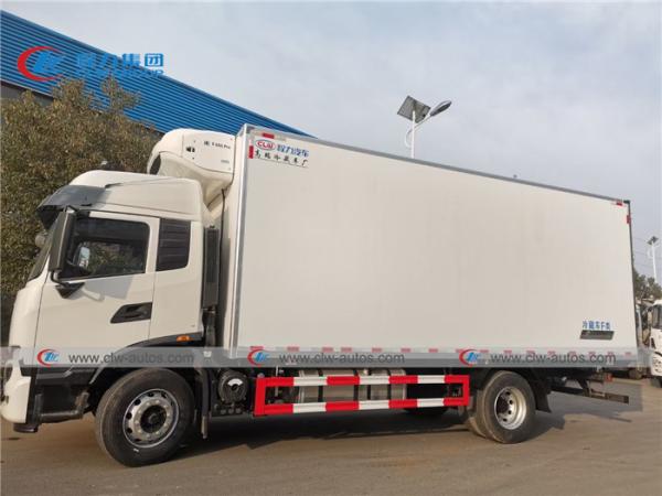 10T 15T Dongfeng refrigerou o refrigerador de Van Truck With Thermo King