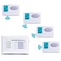 Riseem 7 jours réglage de température programmable chauffage de la salle thermostat avec batterie