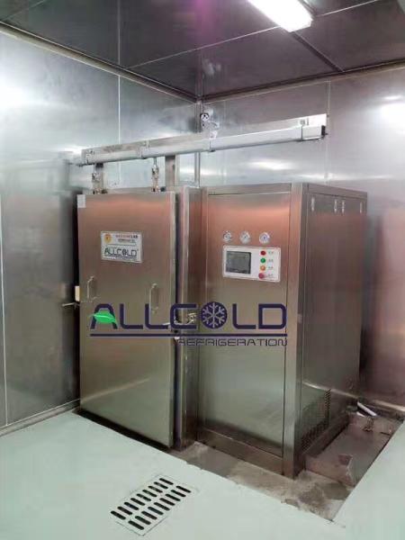 Sistema de refrigeração mais fresco pre refrigerando da máquina do fruto de R404a
