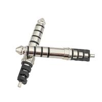 Plug couverte de nickel Plug casque 4,4 mm 5 pôles 33L connecteur audio mâle