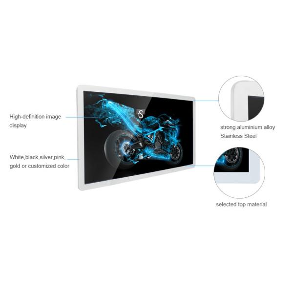 Exposição larga super do Lcd do Signage de Digitas, placas do menu de Digitas para restaurantes