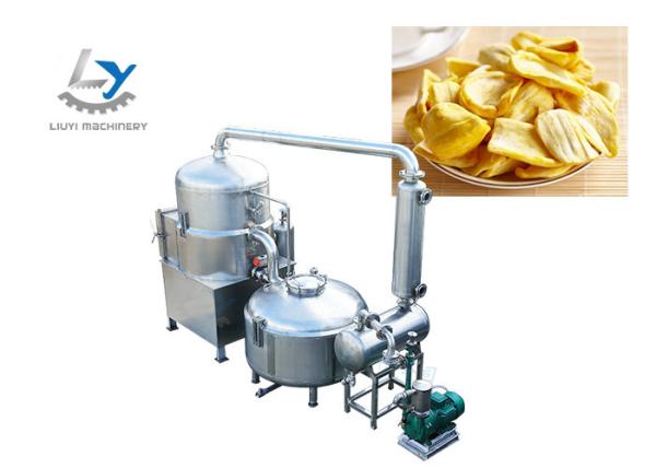 200kg Jackfruit Chips Vacuum Frying Equipment Oil Filtration Installation