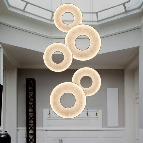 Personality Creative Cafe Ferris Wheel Chandelier Wabi-Sabi Living Room Bedroom Pendant Light