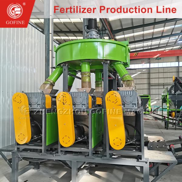Granulateur de phosphate d'ammonium 1-15 T/H Entièrement Automatique