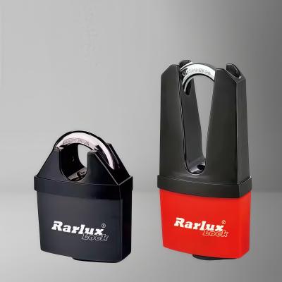Rarlux Waterproof Padlock Shackle Protected Disc Padlock with Plastic Cover High