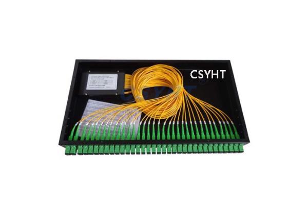 Metal 19inch Racks Fiber Optic PLC Splitter 1x32 For FTTX Tiroir Optique 19