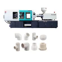 Машина для формования впрысков для PVC труб с давлением насоса 16 МПа и ударом выброса 130 мм