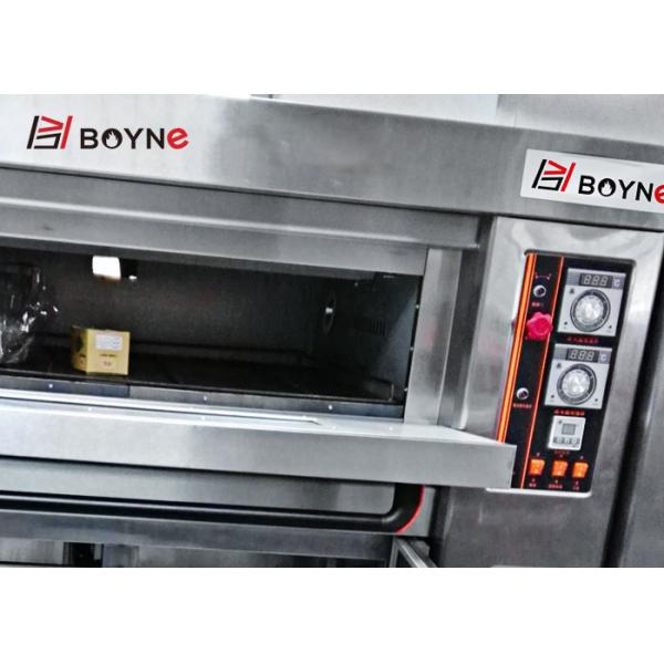 One Deck Two Tray Electric Deck Oven with Twelve Proofer for Bakery