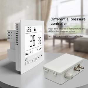 Digital LCD Display Differential Pressure Controller Wall Mounting For Automatic Control