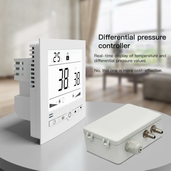 Intelligent Indoor Differential Pressure Controller With LCD Digital Display
