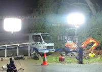 A inflação autônoma do auto conduziu as luzes 2000W da construção com alogenuro do metal