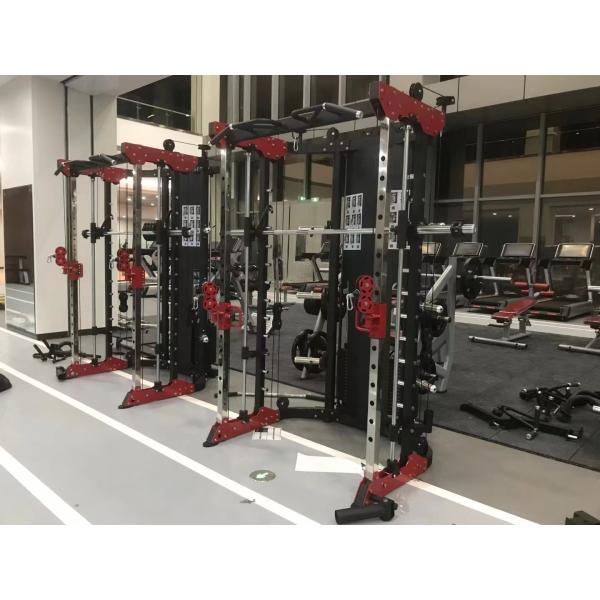 Sports Workout Home Gym Equipment Power Squat Rack Shoulder Chest Leg Press Smith Machine Multi Functional