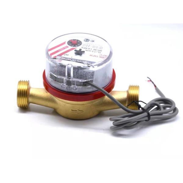 Class B mpuls Single Jet SIERJIA  wholesale  pulse output water meter  Brass water meter