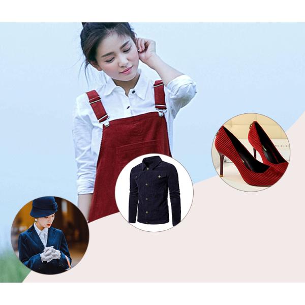 Classic PN 8 Wale Cotton Corduroy Fabric For Clothing Trousers And Shoes