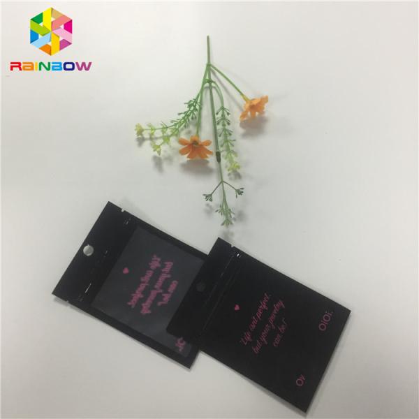 Heat Sealed Foil Packaging Bags Custom Printing One Side Clear Transparent Resealable