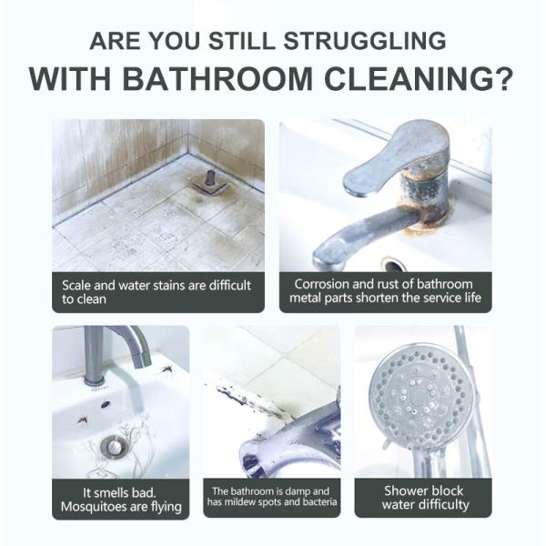 Customized Shower Bathroom Tile Cleaner Spray Grout Remover 500ml