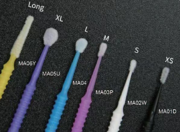 Dental Microbrush Disposable Applicator Bendable Brush Lip Brush For Eyelash Extension Tools Lava Lash